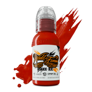 World Famous Tattoo Ink | Mayon Lava Red 30ml