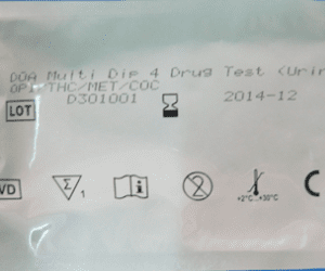 Alternative view of Drug Test Multi Pack 4 Panel Test Pack