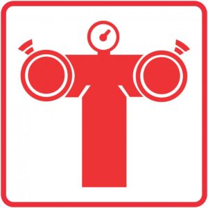 Fire Pump Connection safety sign