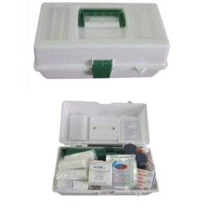 Alternative view of First Aid Kit Regulation 7 Plastic Box – Body Fluid Included