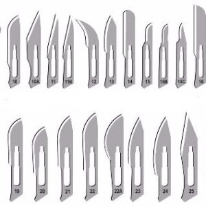 Alternative view of Disposable Sterile Scalpel Blade & Handle (10/Box)