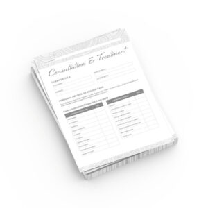 Consultation & Treatment cards - 50's
