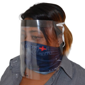 Alternative view of CritiCare Bandana/Buff
