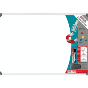 Whiteboard Slimline Magnetic 900��600 Retail