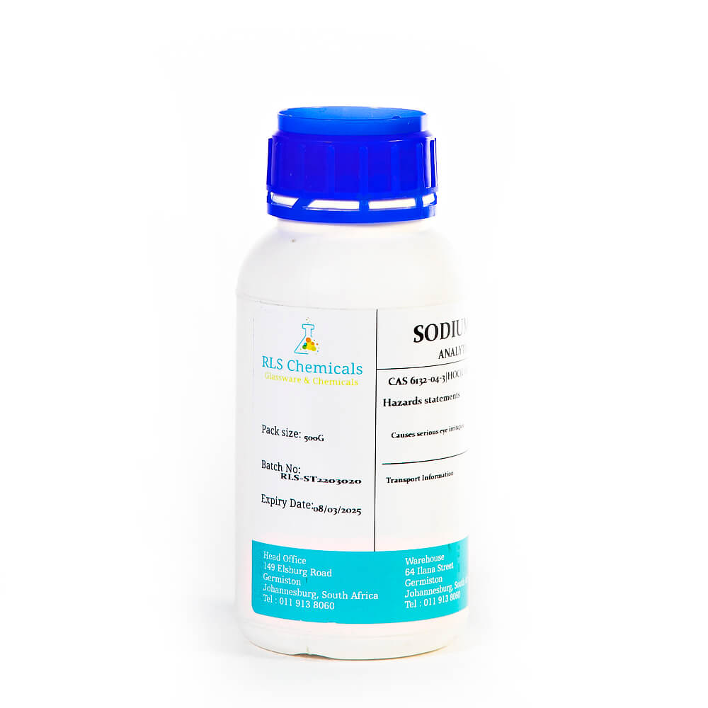 Sodium Citrate AR ��� 500g - Image 2
