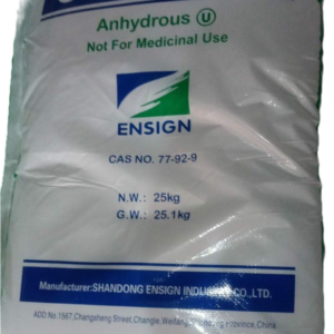 Alternative view of Citric Acid Anhydrous