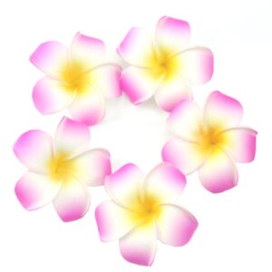 Frangipani Foam Flower Pink 8cm
