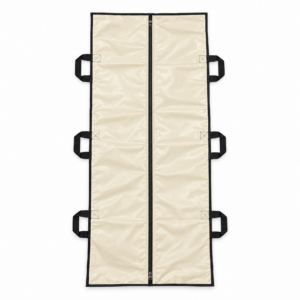 Cream Body Bag – Straight Centre Zip – 6 Handles