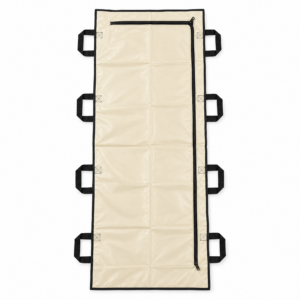 Cream Body Bag – L-Zip – 8 Handles